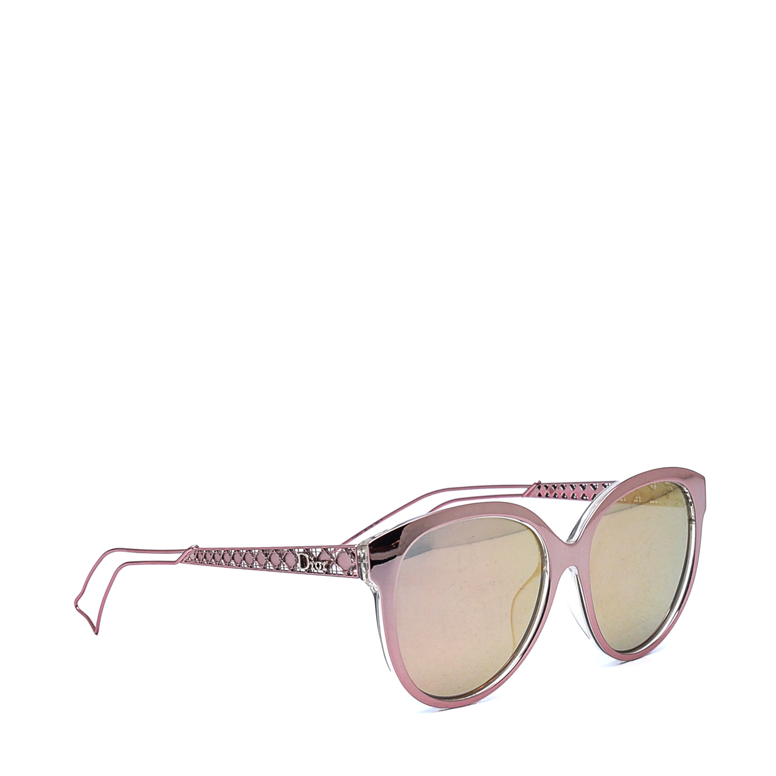 Christian Dior - Rose Pink Cannage Dioroma2 Sunglasses / 145